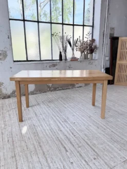 Table de ferme en orme massif 150cm
