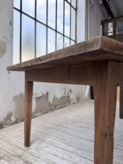 Table de ferme pitchpin 2 x 1 m années 1950