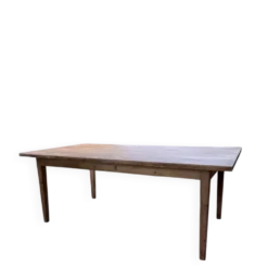Table de ferme pitchpin 2 x 1 m années 1950
