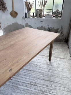Table de ferme pitchpin 2 x 1 m années 1950