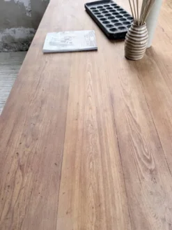 Table de ferme pitchpin 2 x 1 m années 1950