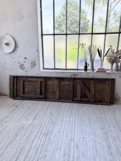 Table de ferme pliante en pin 1950 XL
