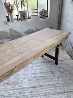 Table de ferme pliante en pin 1950 XL