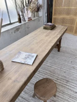 Table de ferme pliante en pin 1950 XL