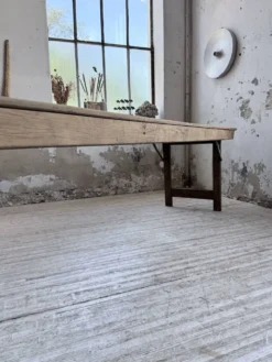 Table de ferme pliante en pin 1950 XL