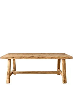 Table de ferme rénovée