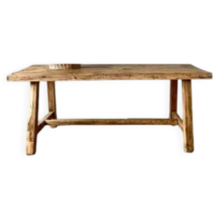 Table de ferme rénovée