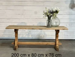 Table de ferme rustique