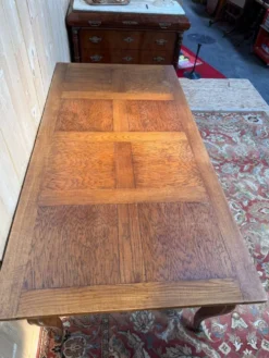 Table de ferme – Style Louis XV – Chêne massif – Début XXe