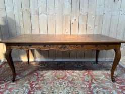 Table de ferme – Style Louis XV – Chêne massif – Début XXe