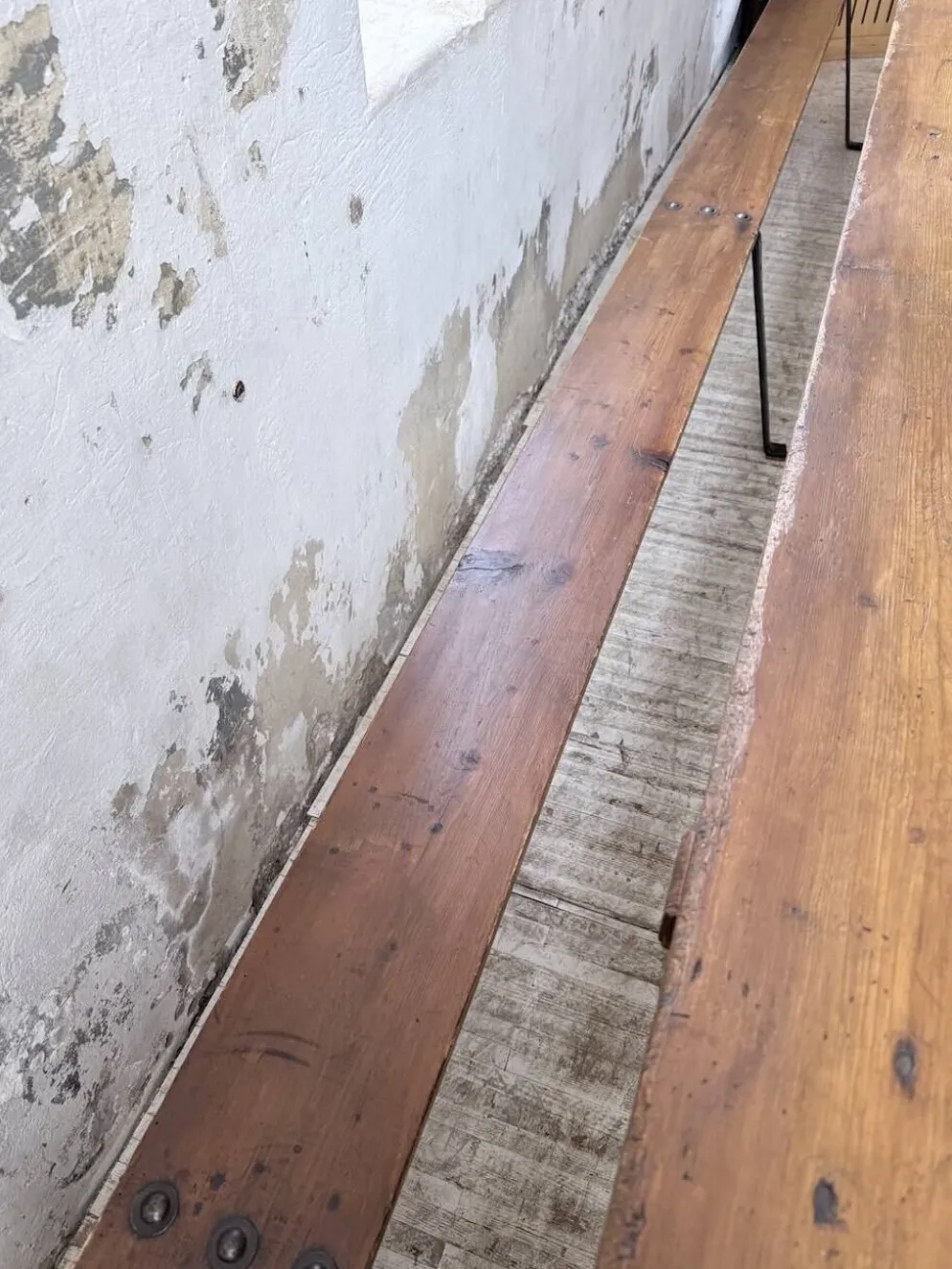 Table de ferme tréteaux XXL 4m et ses bancs