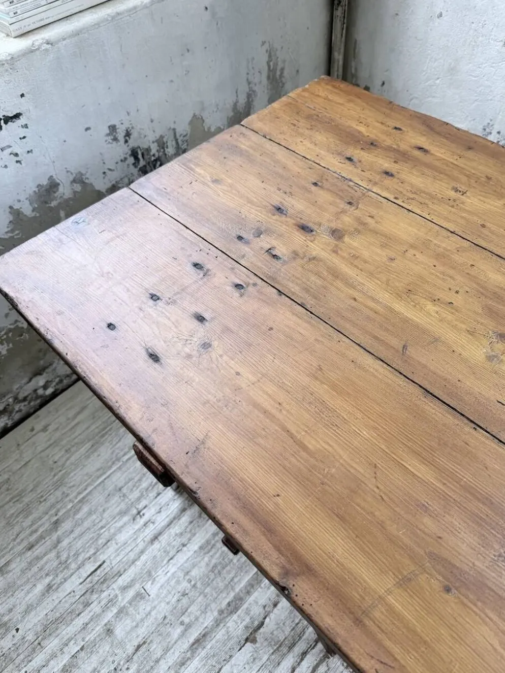 Table de ferme tréteaux XXL 4m et ses bancs
