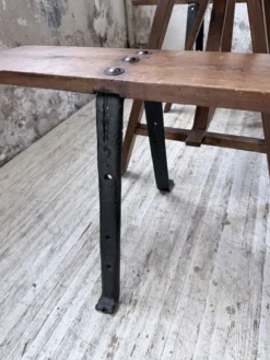 Table de ferme tréteaux XXL 4m et ses bancs