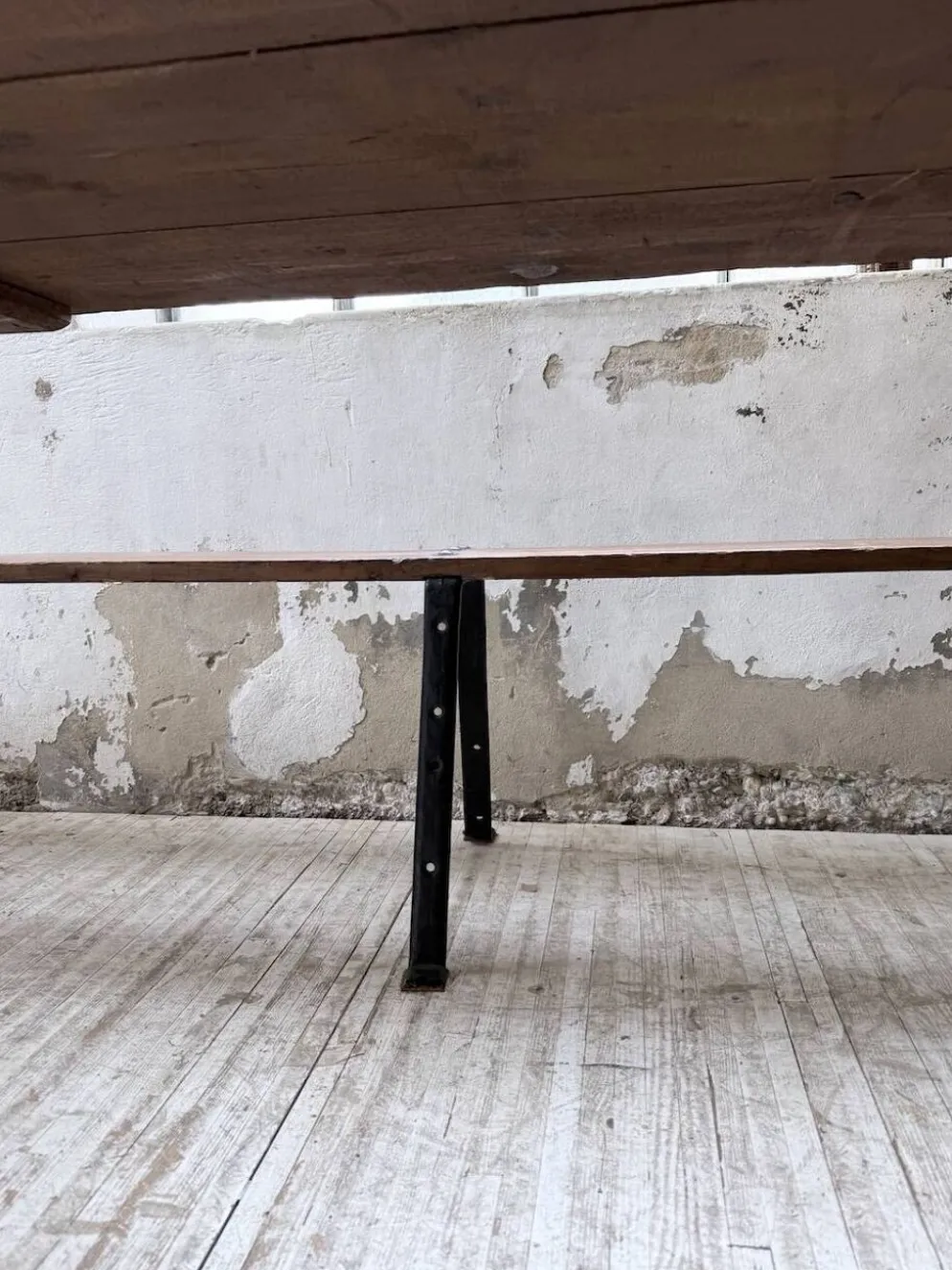 Table de ferme tréteaux XXL 4m et ses bancs