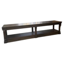 Table de gantier drapière 1900 chêne massif 330cm XL