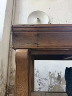 Table de gantier drapière 1900 chêne massif 330cm XL