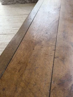 Table de gantier drapière 1900 chêne massif 330cm XL