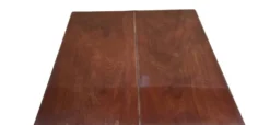 Table de jeu en livre ancien en acajou.