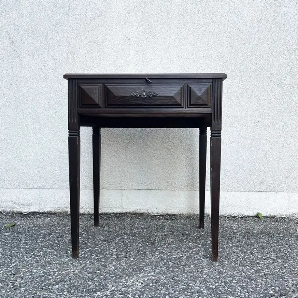 Table de jeux ancienne en bois