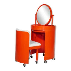 Table de maquillage en plastique par Studio Kastilia pour Fanini Fain S.P.A., années 1970.