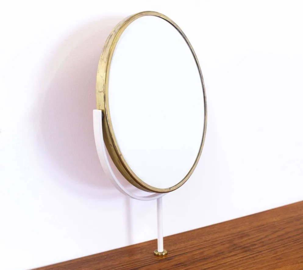Table de maquillage en teck Gordon Russell du milieu du siècle
