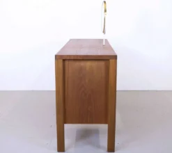 Table de maquillage en teck Gordon Russell du milieu du siècle
