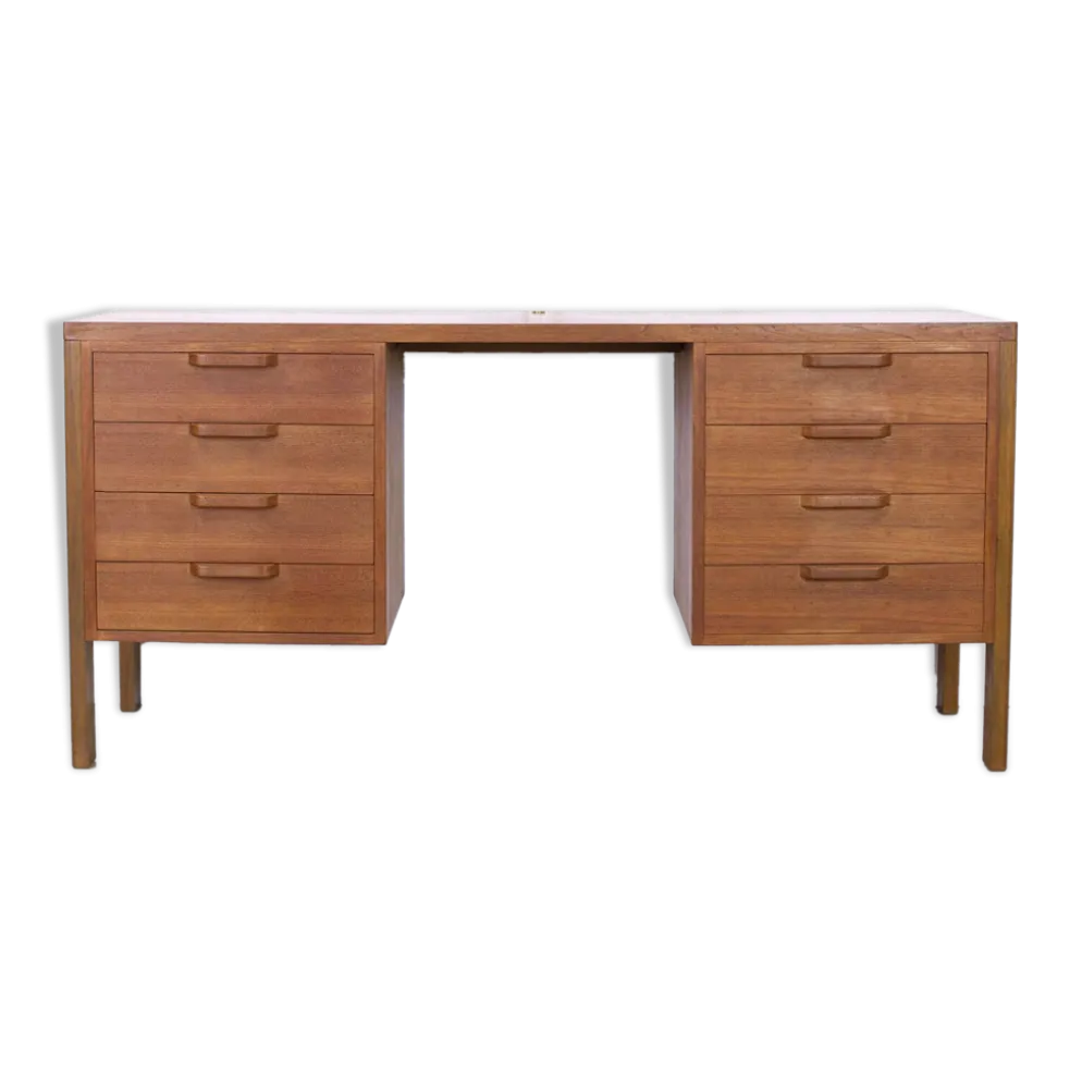 Table de maquillage en teck Gordon Russell du milieu du siècle