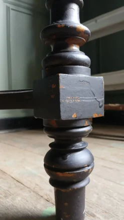 Table de milieu, bureau Napoléon III en bois massif 19ème siècle
