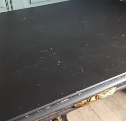 Table de milieu, bureau Napoléon III en bois massif 19ème siècle