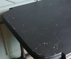 Table de milieu, bureau Napoléon III en bois massif 19ème siècle