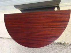 Table demi-lune, console de style Empire