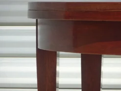 Table demi-lune, console de style Empire