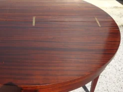 Table demi-lune, console de style Empire