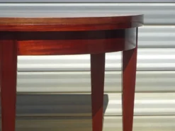 Table demi-lune, console de style Empire
