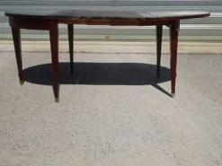 Table demi-lune, console de style Empire