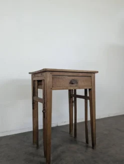 Table de métier bureau escamotable