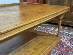Table de métiers 19ème en sapin d'origine anglaise