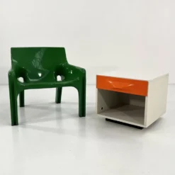 Table de nuit DF 2000 par Raymond Loewy pour Doubinsky Frères, 1960