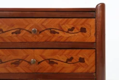 Table de nuit ou petit cabinet de style Napoléon III du 20e siècle