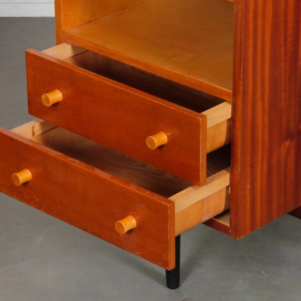 Table de nuit par Mojmir Pozar pour UP Zavody, 1960