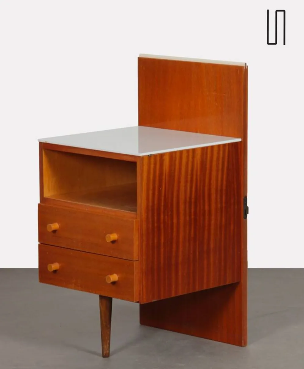 Table de nuit par Mojmir Pozar pour UP Zavody, 1960