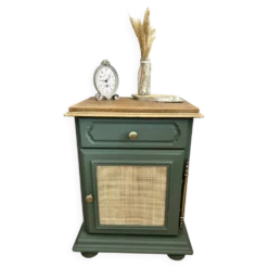 Table de nuit peinte