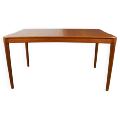 Table de Repas Danoise en Teck de Henry Walter Klein Édition Bramin 1960
