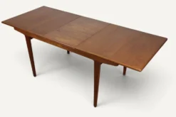 Table de repas extensible danoise en teck – années 1960