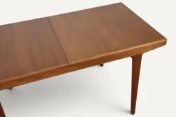 Table de repas extensible danoise en teck – années 1960