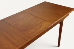 Table de repas extensible danoise en teck – années 1960