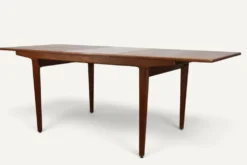 Table de repas extensible danoise en teck – années 1960