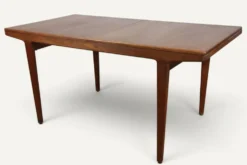 Table de repas extensible danoise en teck – années 1960