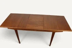 Table de repas extensible danoise en teck – années 1960