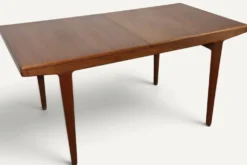 Table de repas extensible danoise en teck – années 1960